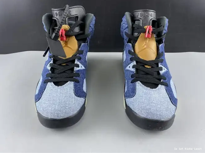 Washed Jordan Denim 6 Air CT5350-401 0523